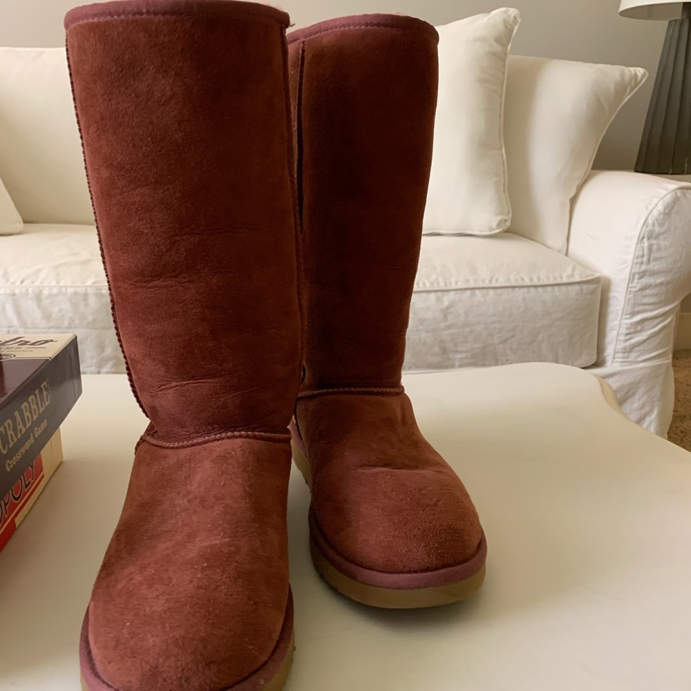 Classic Tall Ugg Boots - Raspberry Size 9